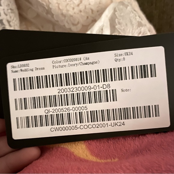 A-Line Court Train Tulle And Lace Wedding Dress, Cocomelody NWT - Picture 9 of 10